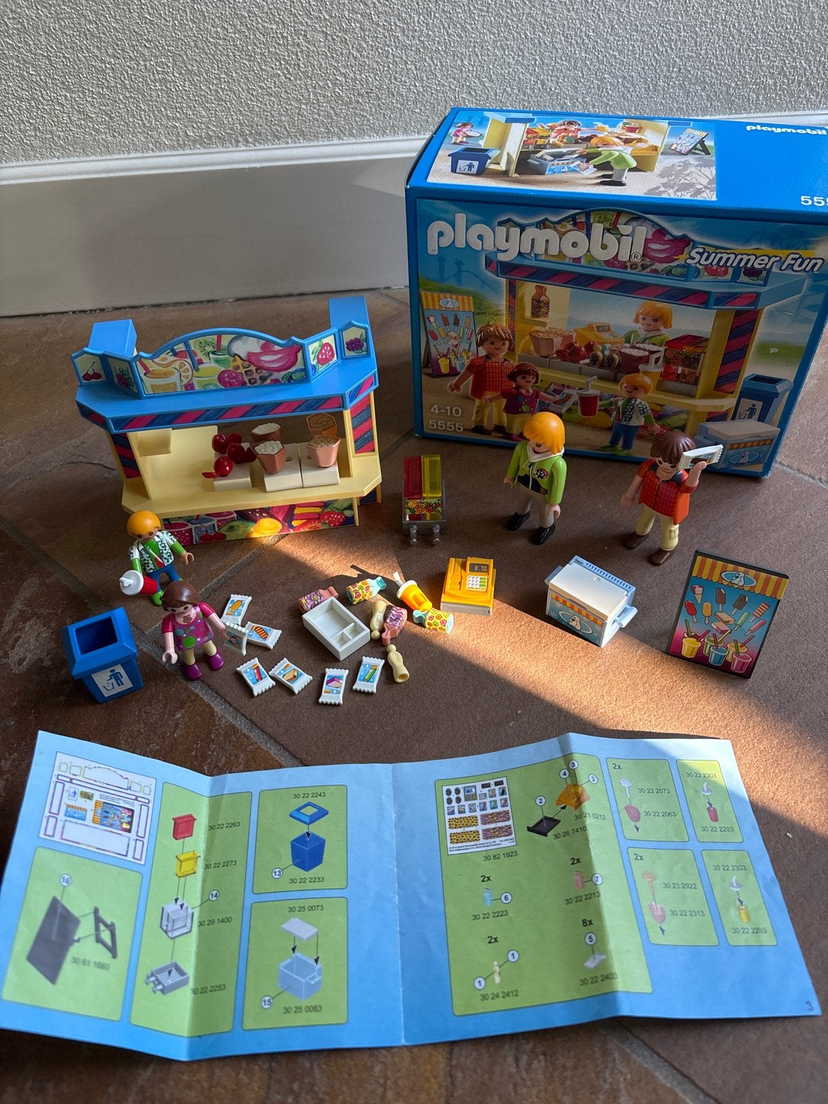 Playmobil 5555 Zomer Fruitkraam - Summer Fun, Kinderen en Baby's, Complete set, Overige typen, Ophalen of Verzenden, Summer fun