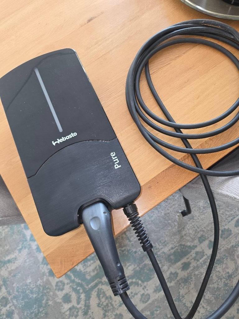 Webasto Pure II laadpaal, Ophalen, Gebruikt, Laadpaal en Laadkabel