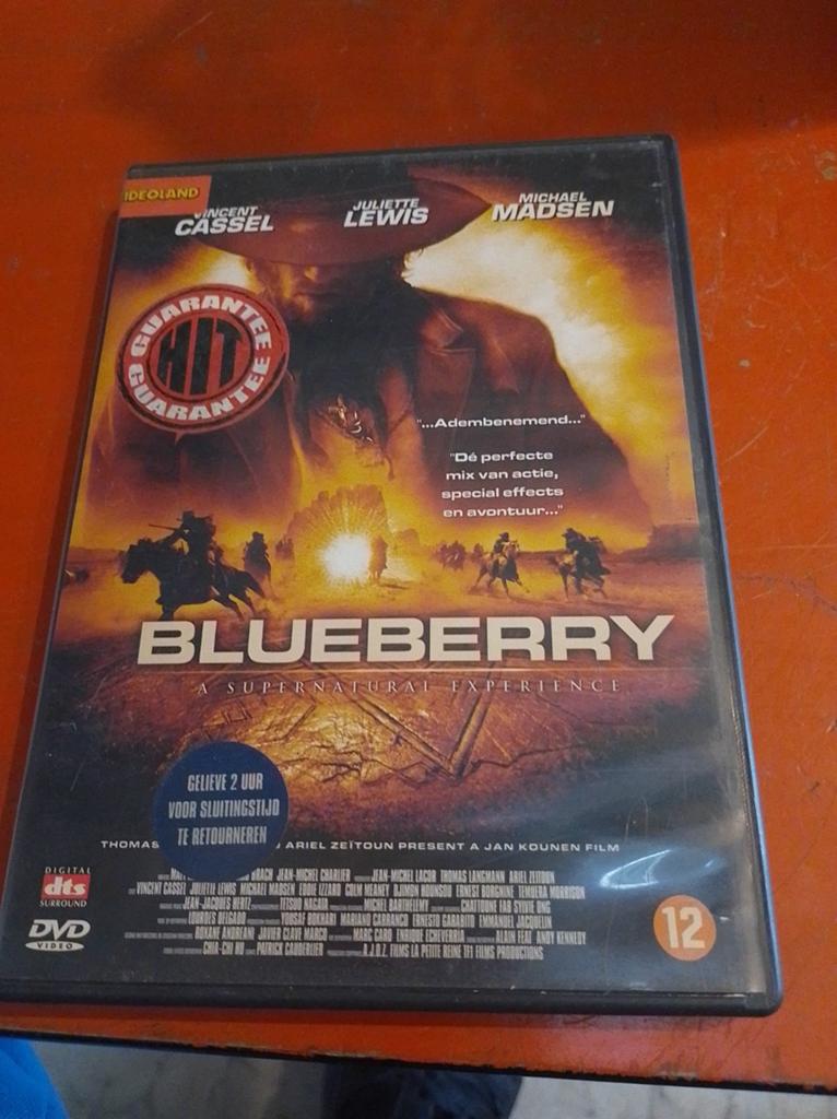 Blueberry - A Supernatural Experience DVD, Vanaf 12 jaar, Ophalen of Verzenden, Gebruikt, Actie