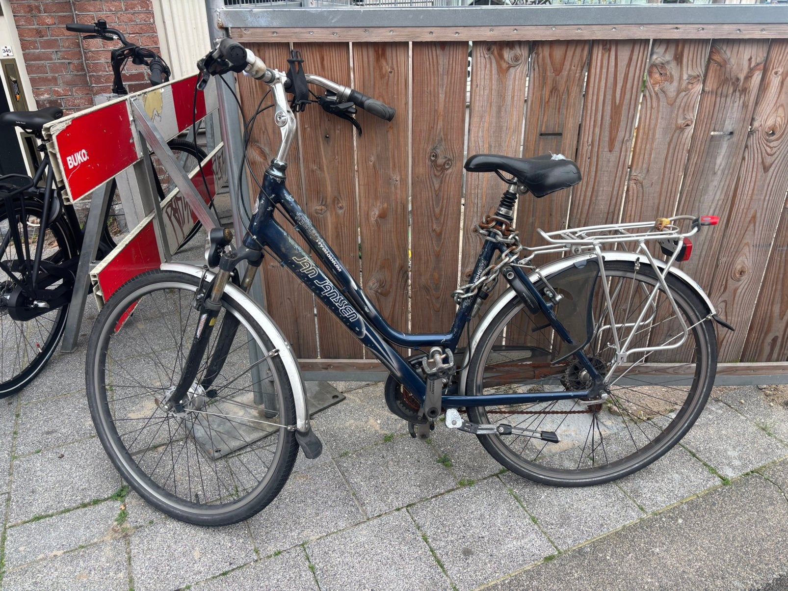 Jan Janssen fiets, Fietsen en Brommers, Ophalen, Gebruikt, Velgrem, 50 tot 53 cm