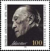 DUITSLAND 1992 Konrad Adenauer, Michel: 1601, Postfris., Verzenden, 1990 tot heden, Postfris