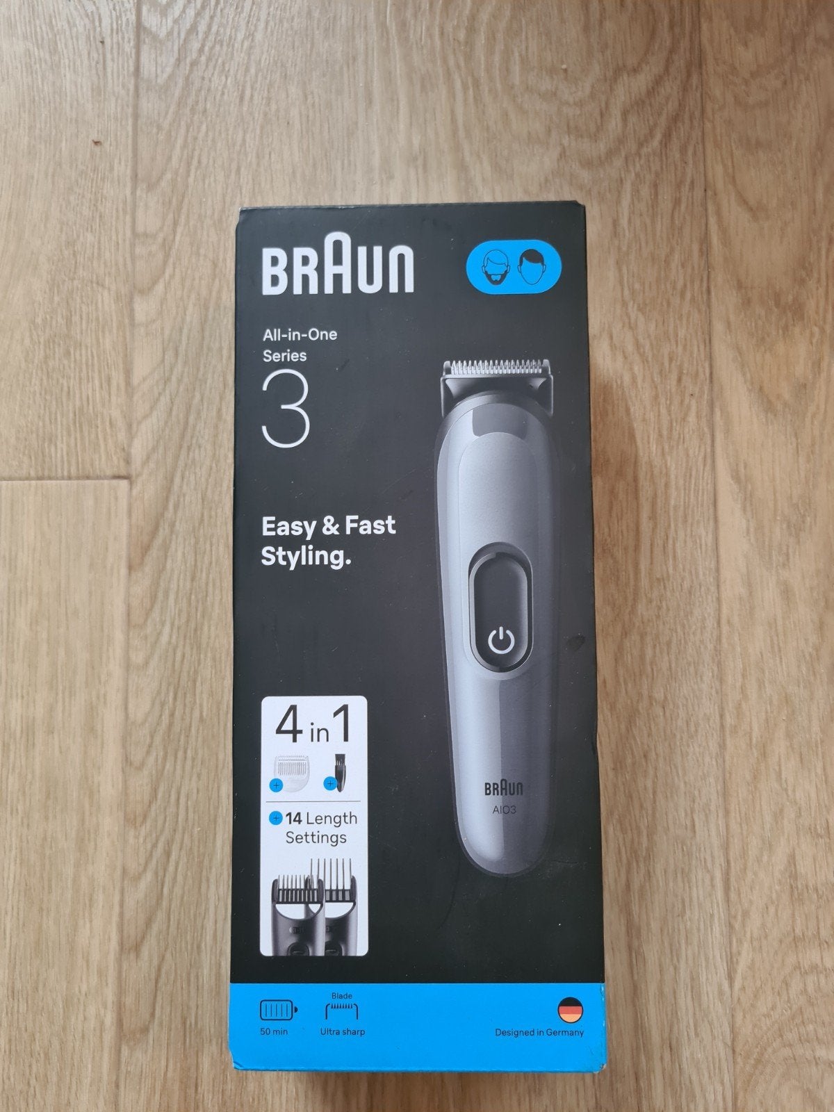 Braun All-in-One Series 3 Trimmer/Tondeuse- Nieuw, Witgoed en Apparatuur, Persoonlijke-verzorgingsapparatuur, Ophalen of Verzenden