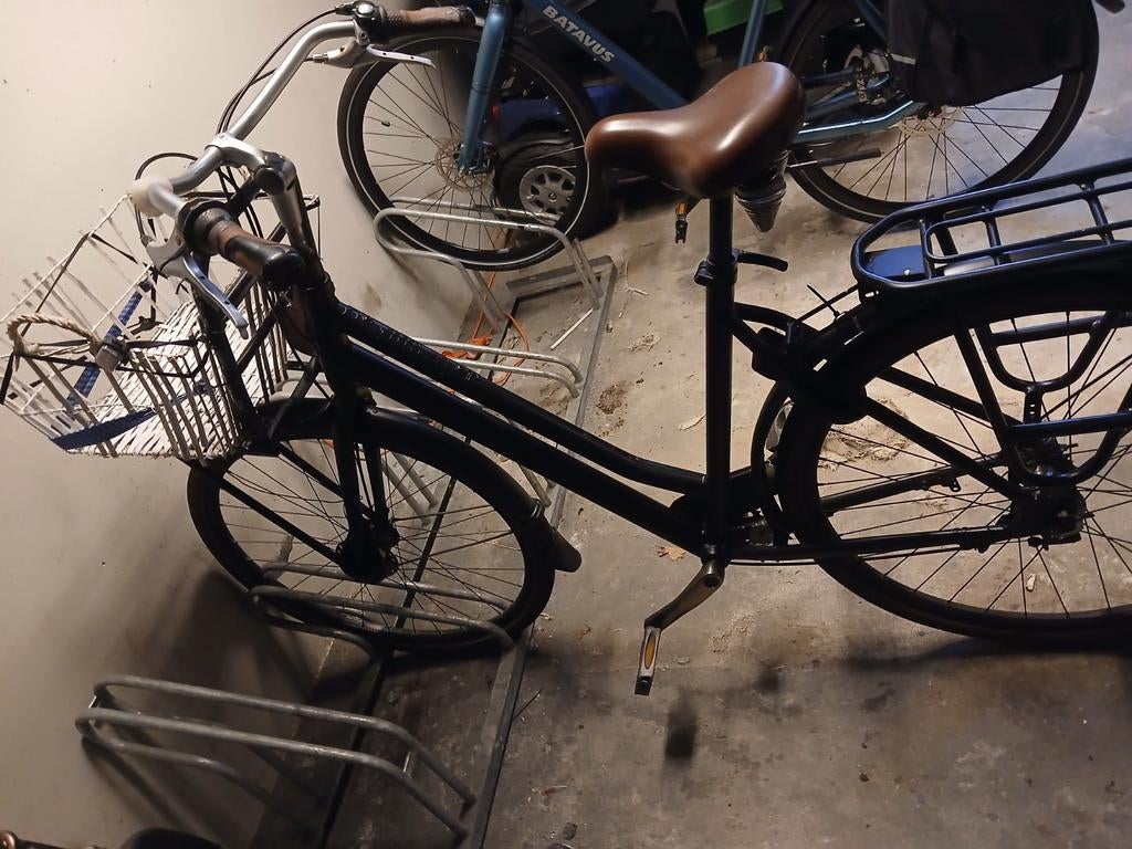 Opoe Damesfiets met 7 versnellingen en voorzitter, Fietsen en Brommers, Fietsen | Dames | Damesfietsen, Ophalen of Verzenden