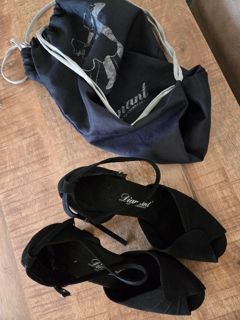 Zwarte Diamant dansschoenen, Ophalen of Verzenden, Zo goed als nieuw, Zwart