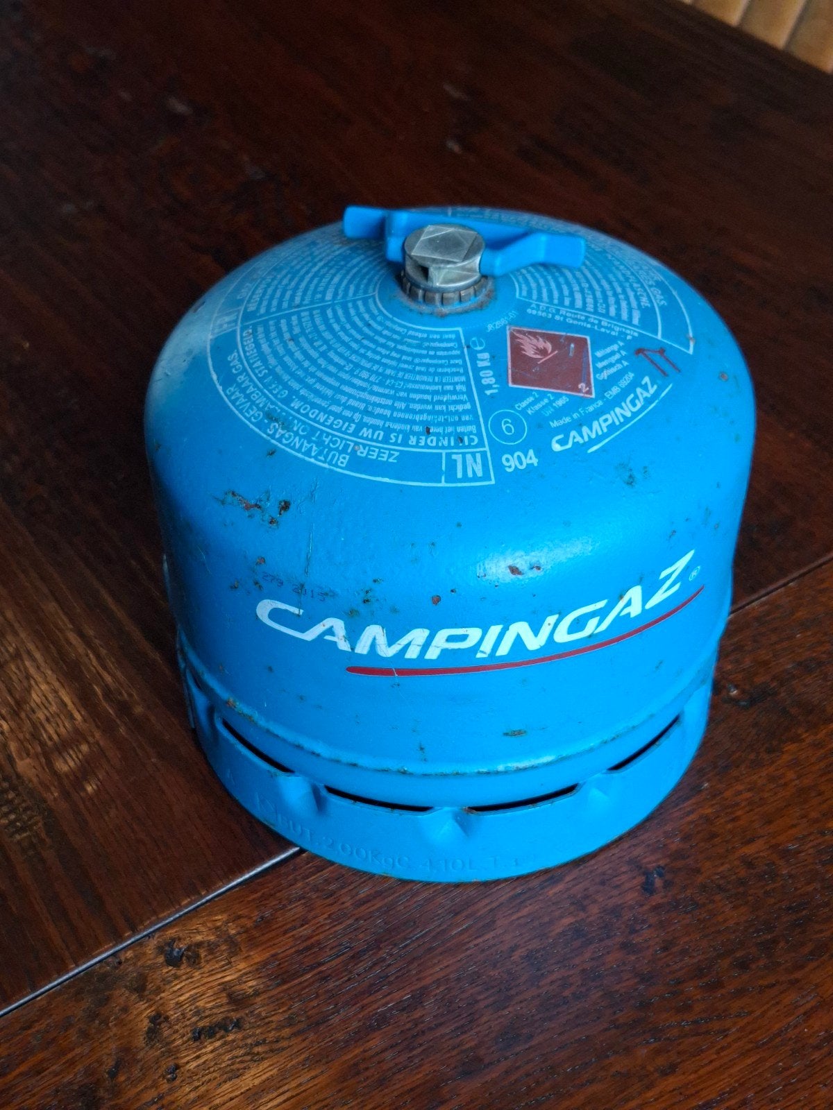 Campingaz 904 gasfles 1,8 kg - Leeg, Ophalen, Gebruikt
