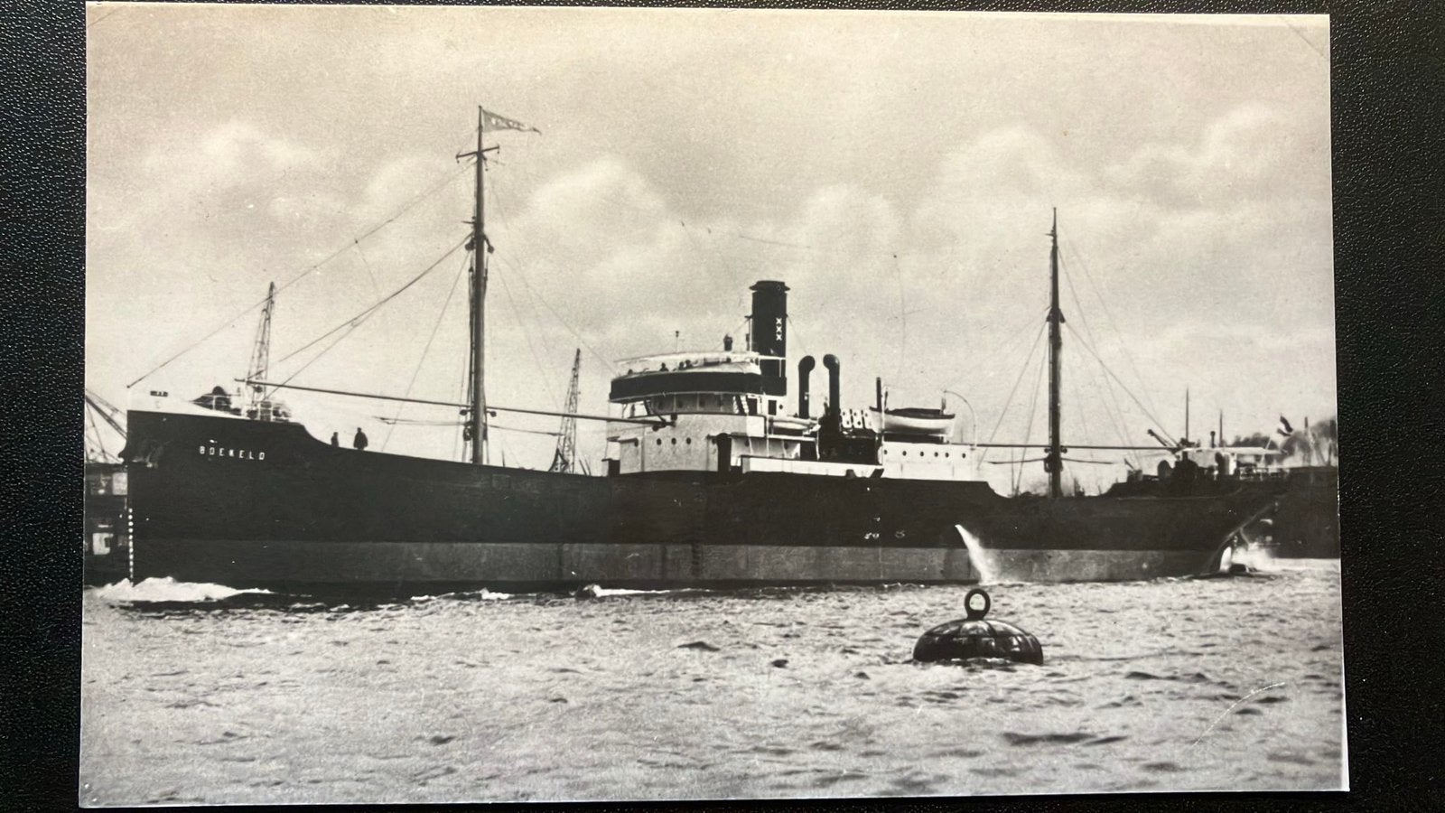 BOEKELO  1930-1940  stoomschip  Stv Mij Noordzee, Ophalen of Verzenden, 1920 tot 1940, Noord-Brabant