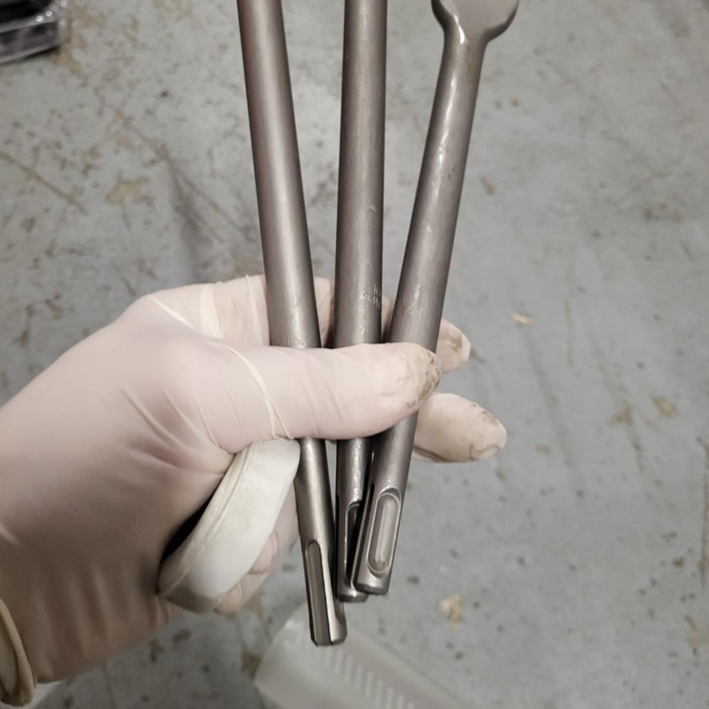 Parkside SDS-plus Beitelset - 3-delig, Doe-het-zelf en Verbouw, Gereedschap | Handgereedschap, Zo goed als nieuw, Ophalen of Verzenden