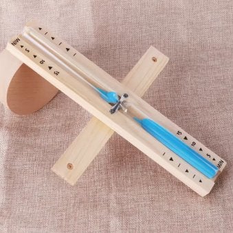Luxe houten zandlopertimer draaiend - 30 minuten, Ophalen of Verzenden, Nieuw, Toebehoren