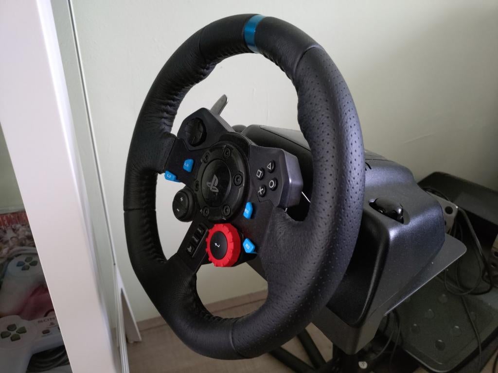Logitech G29 racestuur met Playseat en Shifter, Ophalen, Gebruikt