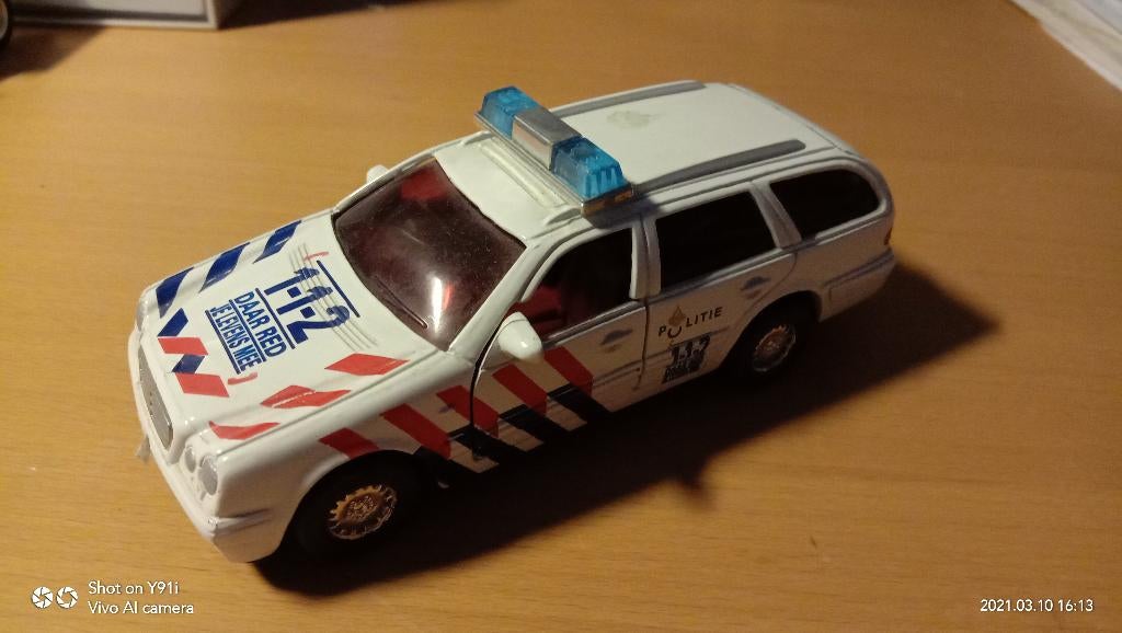Mercedes politie auto van simba toys, Ophalen of Verzenden, Zo goed als nieuw