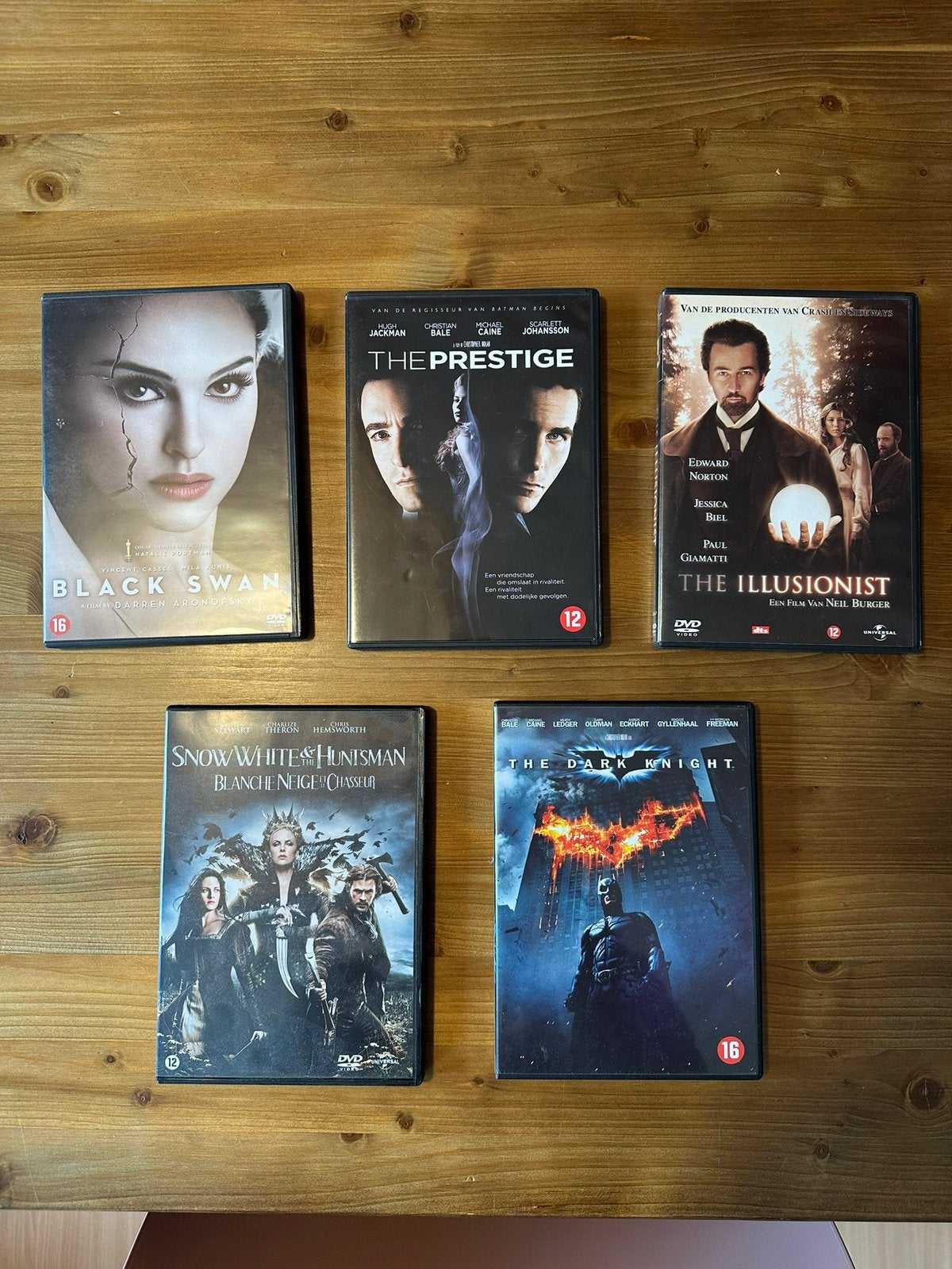 Dvd: 5 spannende films, Engels, Vanaf 16 jaar, Nederlands, Actiethriller