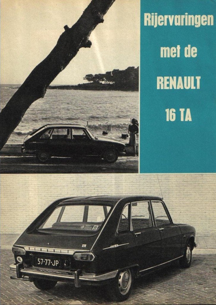 Autokampioen test Renault 16 TA Juni 1970, Boeken, Ophalen of Verzenden, Gelezen, Renault