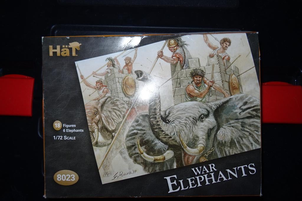 War elephants 8023, Ophalen of Verzenden, Nieuw, 1:50 of kleiner, Figuur of Figuren