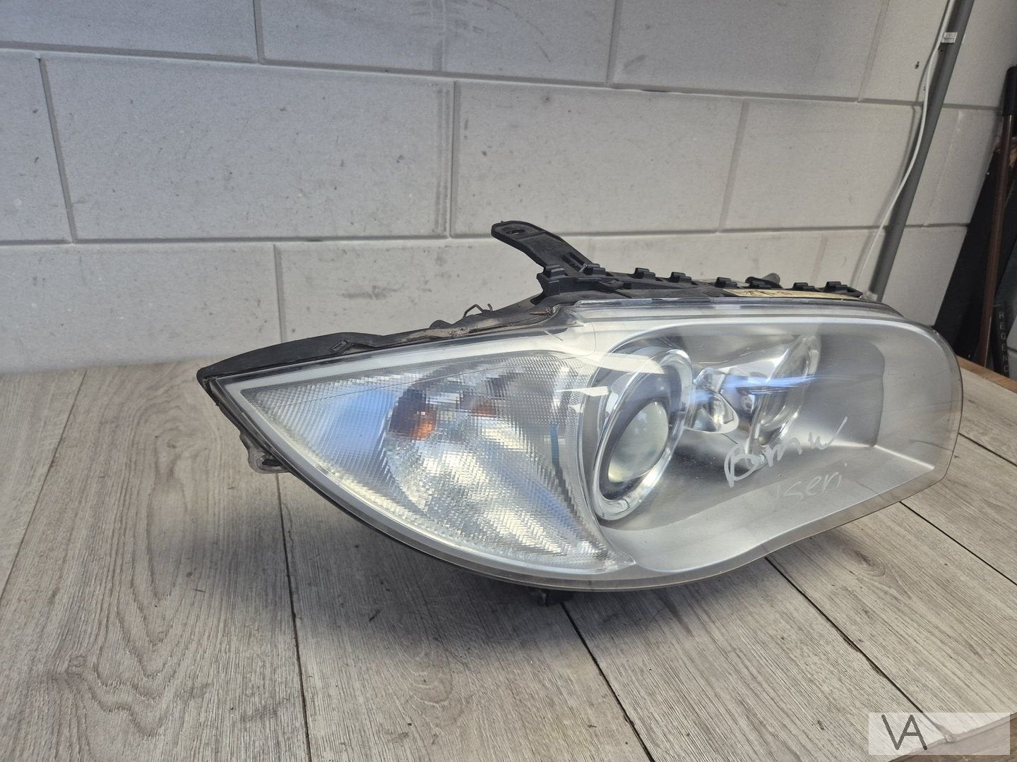 Koplamp XENON rechts van BMW 1 serie E87 2004 - 2008 7180832, Gebruikt, -, -, Ophalen of Verzenden