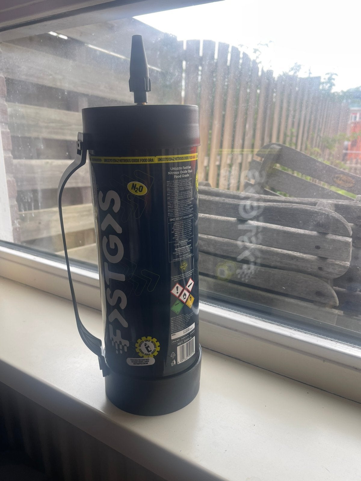 vast gas, Ophalen of Verzenden, Zo goed als nieuw