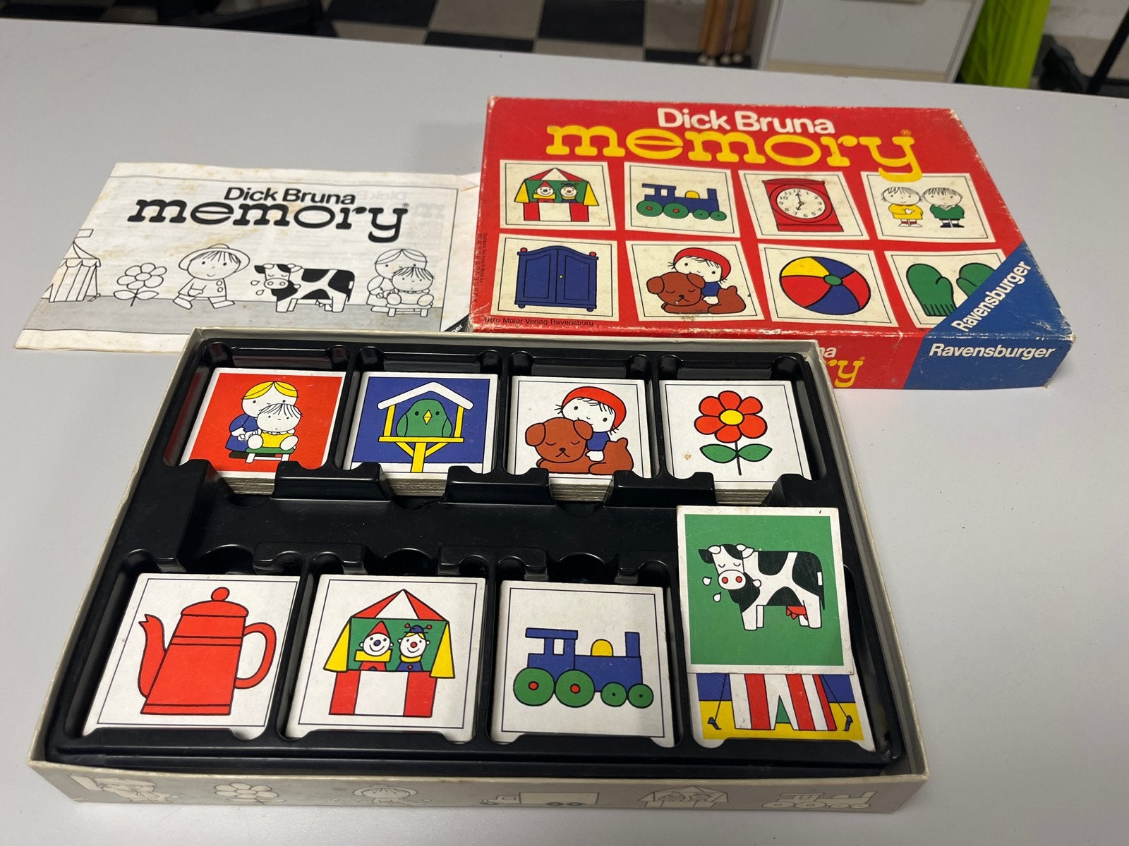 Dick Bruna Memory spel Ravensburger (mist 1 kaartje), Ophalen of Verzenden, Gebruikt, 4 tot 6 jaar