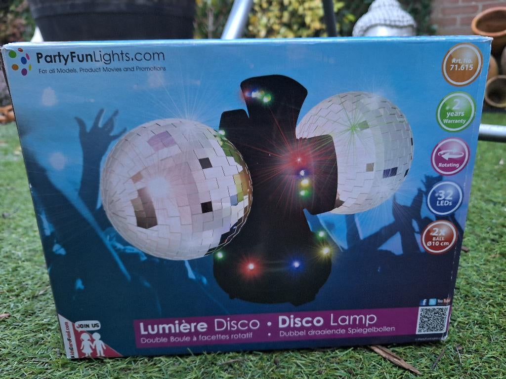 Discobal met lichtjes, Ophalen, Gebruikt, Discobol, Kleur