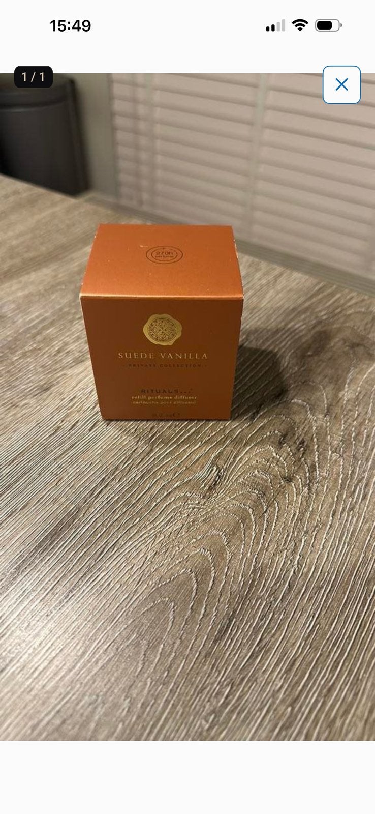 Rituals Suède Vanilla Refill Difusser, Ophalen of Verzenden, Nieuw