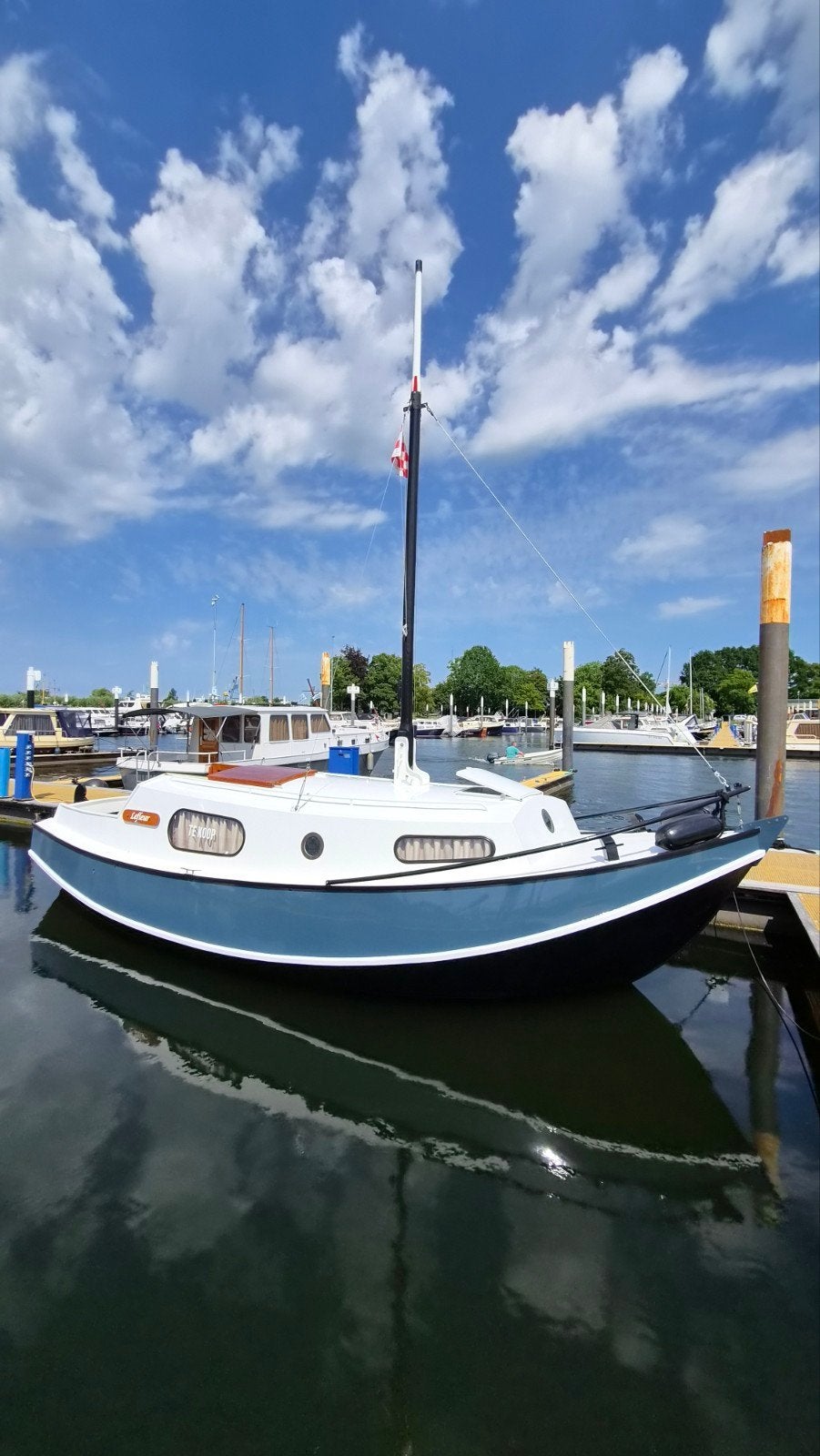 Te koop: Baarda Grundel (L 7,5m B 2.85m), Ophalen, Gebruikt, Binnenboordmotor, Diesel