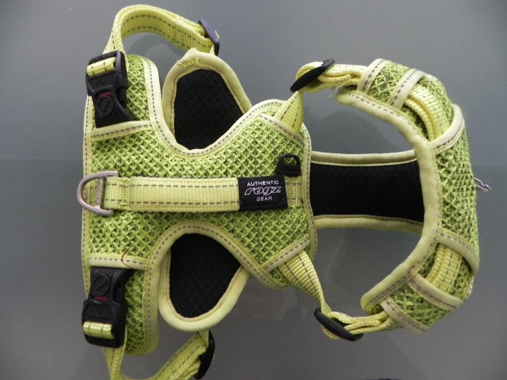Rogz Gear groen tuigje. M., Dieren en Toebehoren, Ophalen, Zo goed als nieuw, Hondenriem-accessoire
