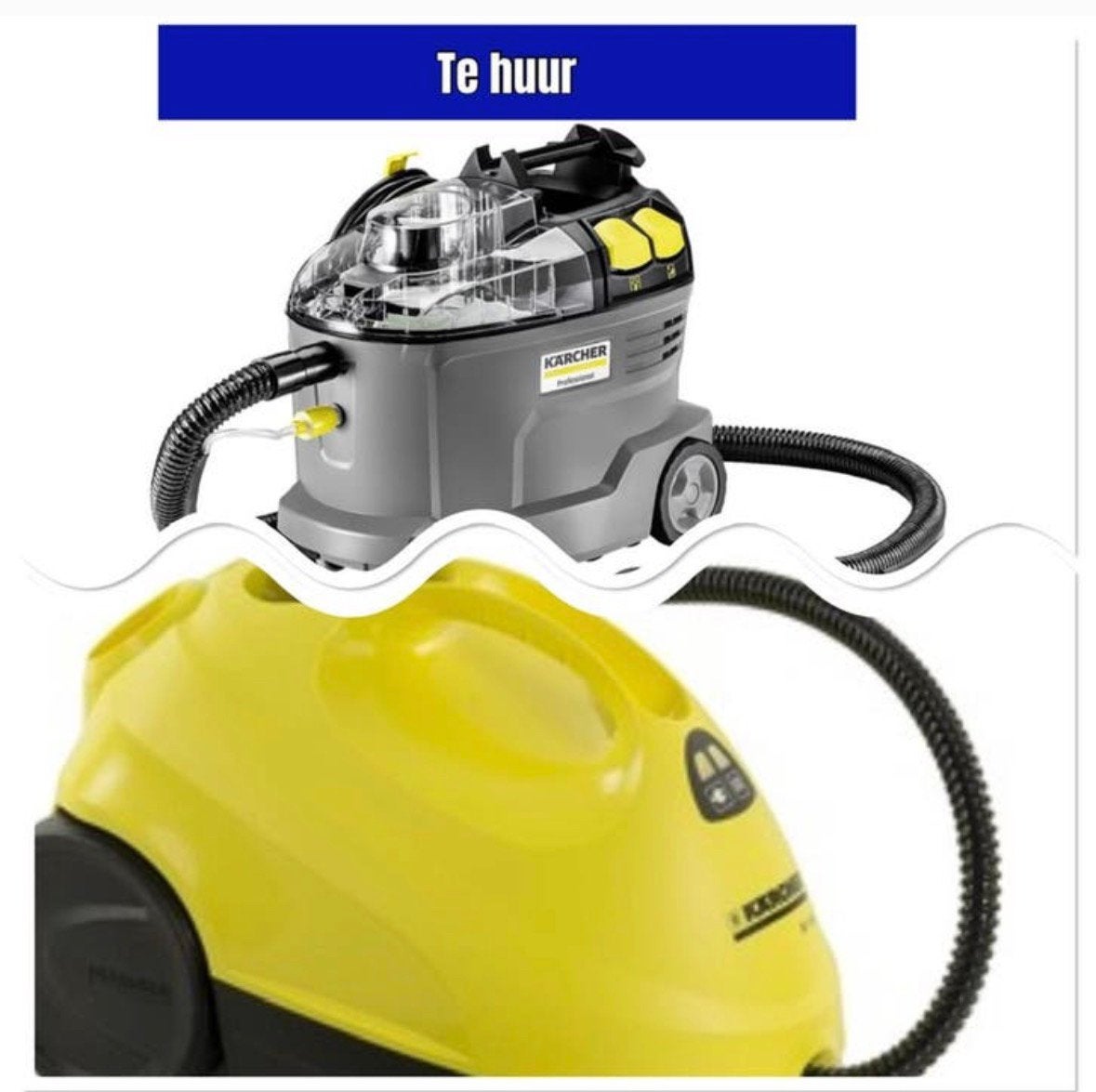 Puzzi karcher te huur. €30.   2 dagen €50, Ophalen of Verzenden, Zo goed als nieuw