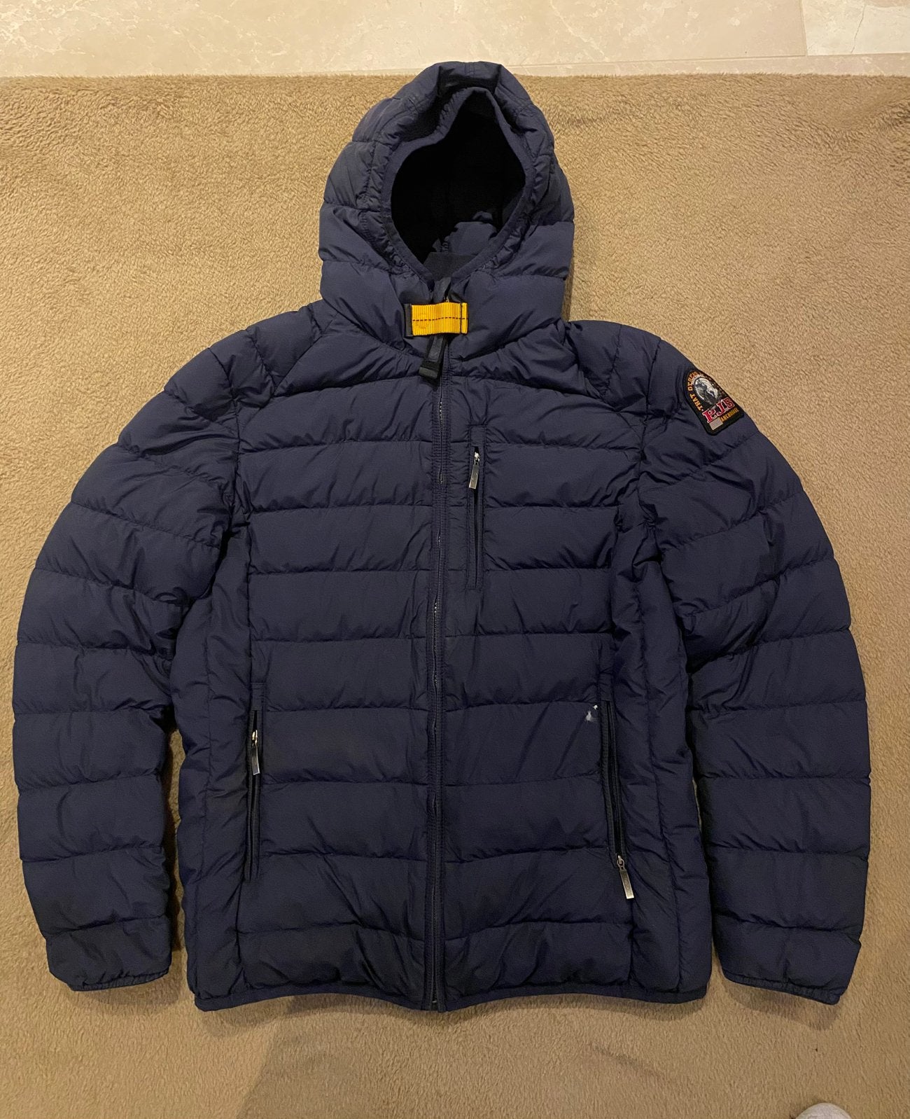 Parajumpers jas met Cappucion, Ophalen of Verzenden, Zo goed als nieuw, Maat 46 (S) of kleiner, Zwart