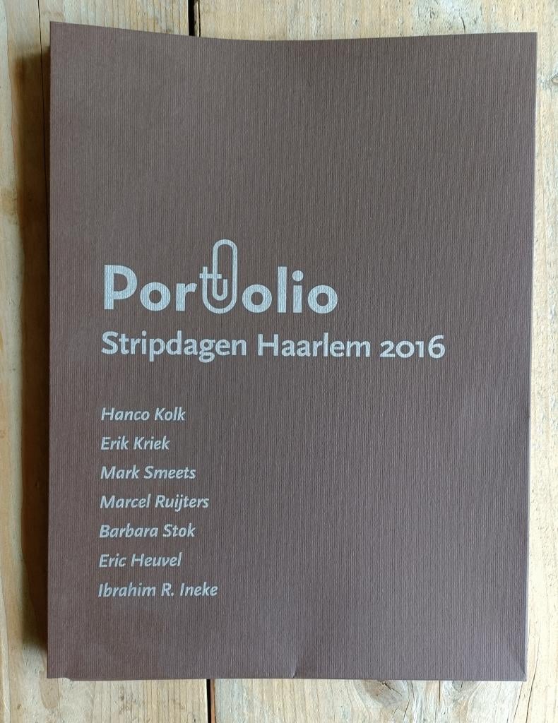 Portfolio Stripdagen Haarlem 2016, Eén stripboek, Ophalen of Verzenden, Zo goed als nieuw