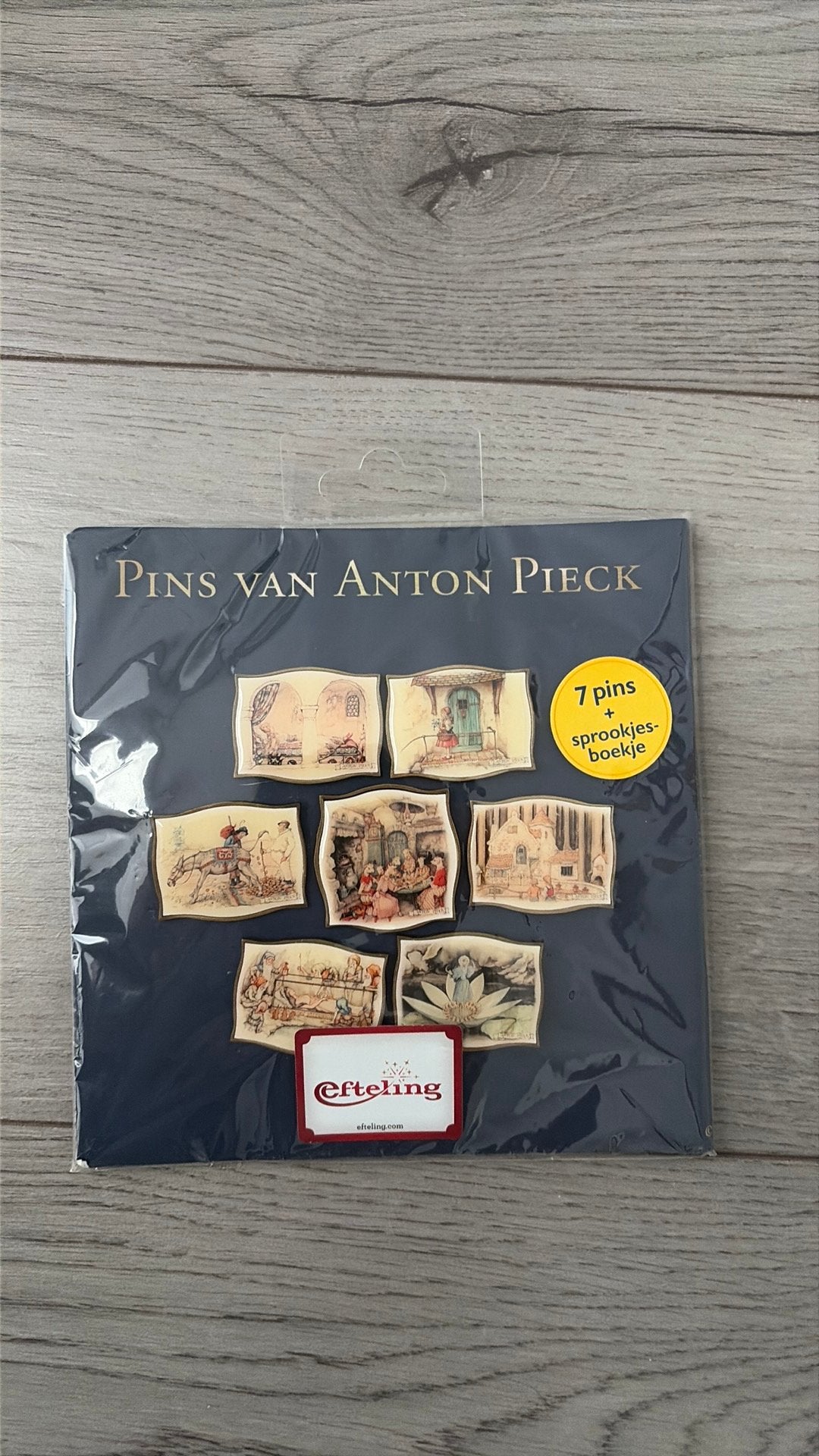 Efteling pinset Anton Pieck, Verzamelen, Ophalen of Verzenden, Zo goed als nieuw