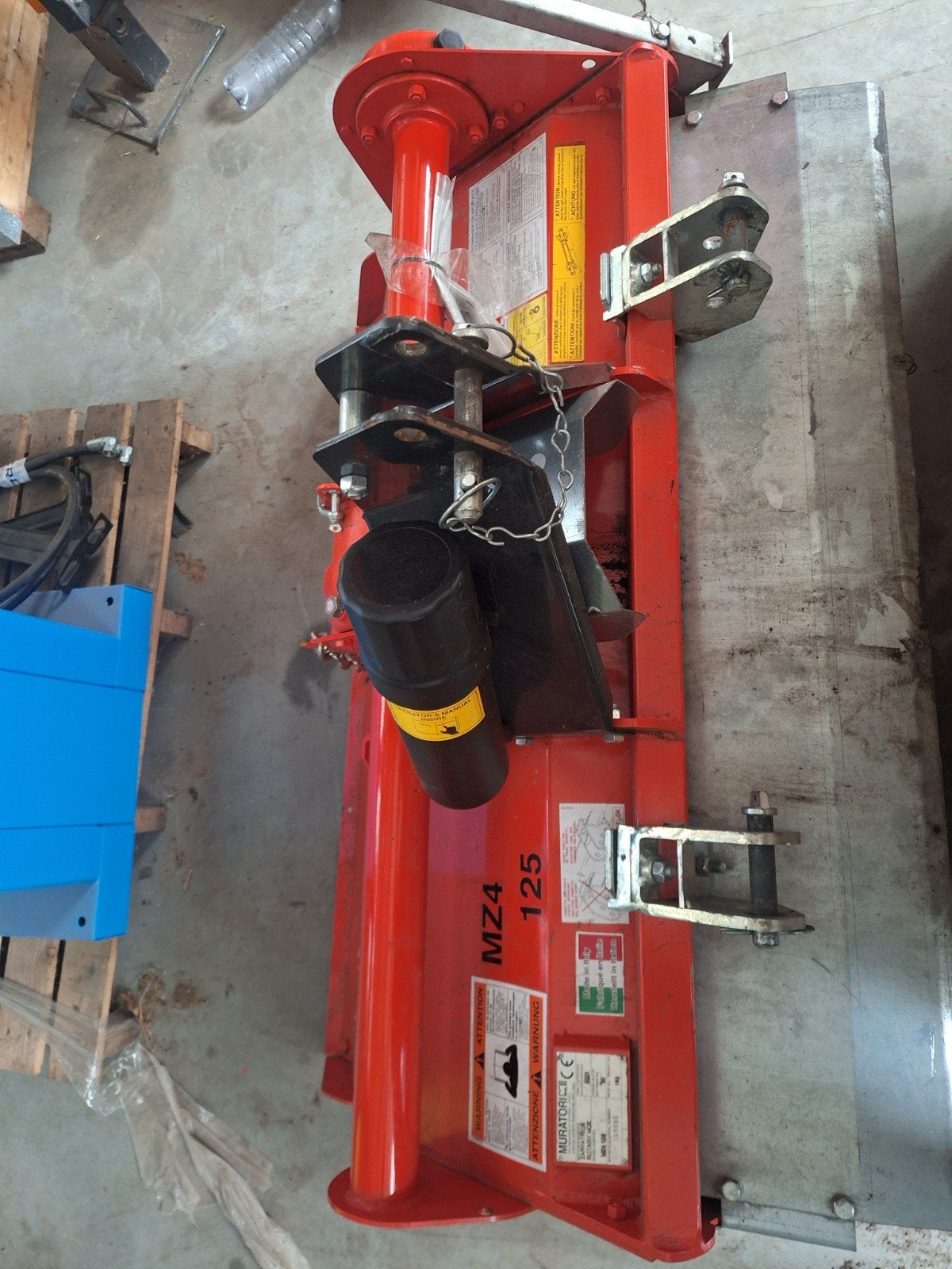 Muratori MZ4 125 zware grondfrees, zeer weinig gebruikt, Ophalen, Zo goed als nieuw, Aftakas, Muratori
