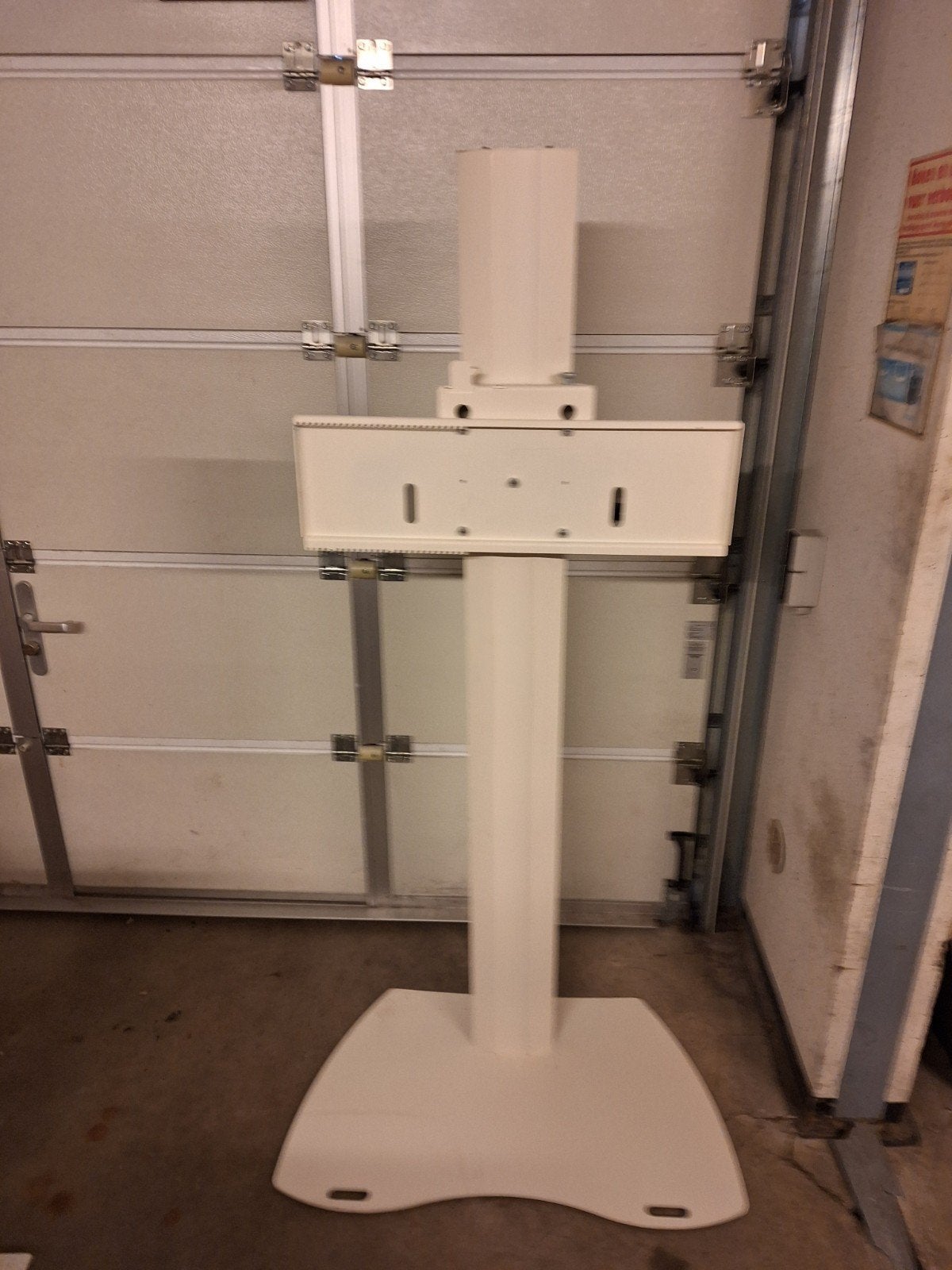 Audipack TV standaard wit, 4 stuks, Ophalen, Gebruikt, Tv en Weergevers