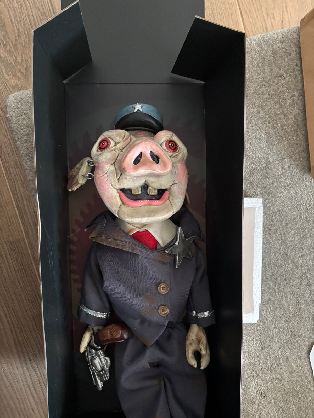 Mr Snuggles pop Spiral - from the book of SAW - 1000 Exempl, Ophalen of Verzenden, Zo goed als nieuw, Actiefiguur of Pop