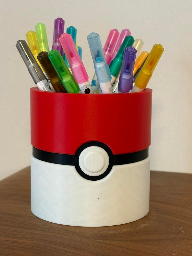 Pokéball Pennenhouder – Bureau Organizer & Cadeau, Traktatie, 1 speler, Ophalen of Verzenden, Nieuw, Vanaf 3 jaar