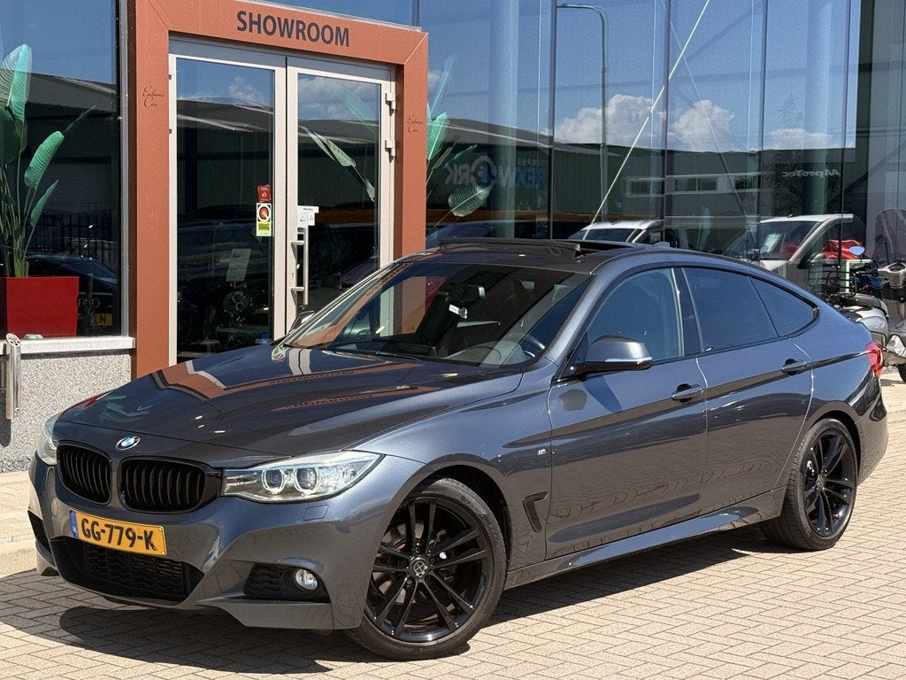 BMW 3-serie Gran Turismo 320i M-Sport | Pano | Leder | El. K, Auto's, BMW, Automaat, Achterwielaandrijving, Gebruikt, 4 cilinders