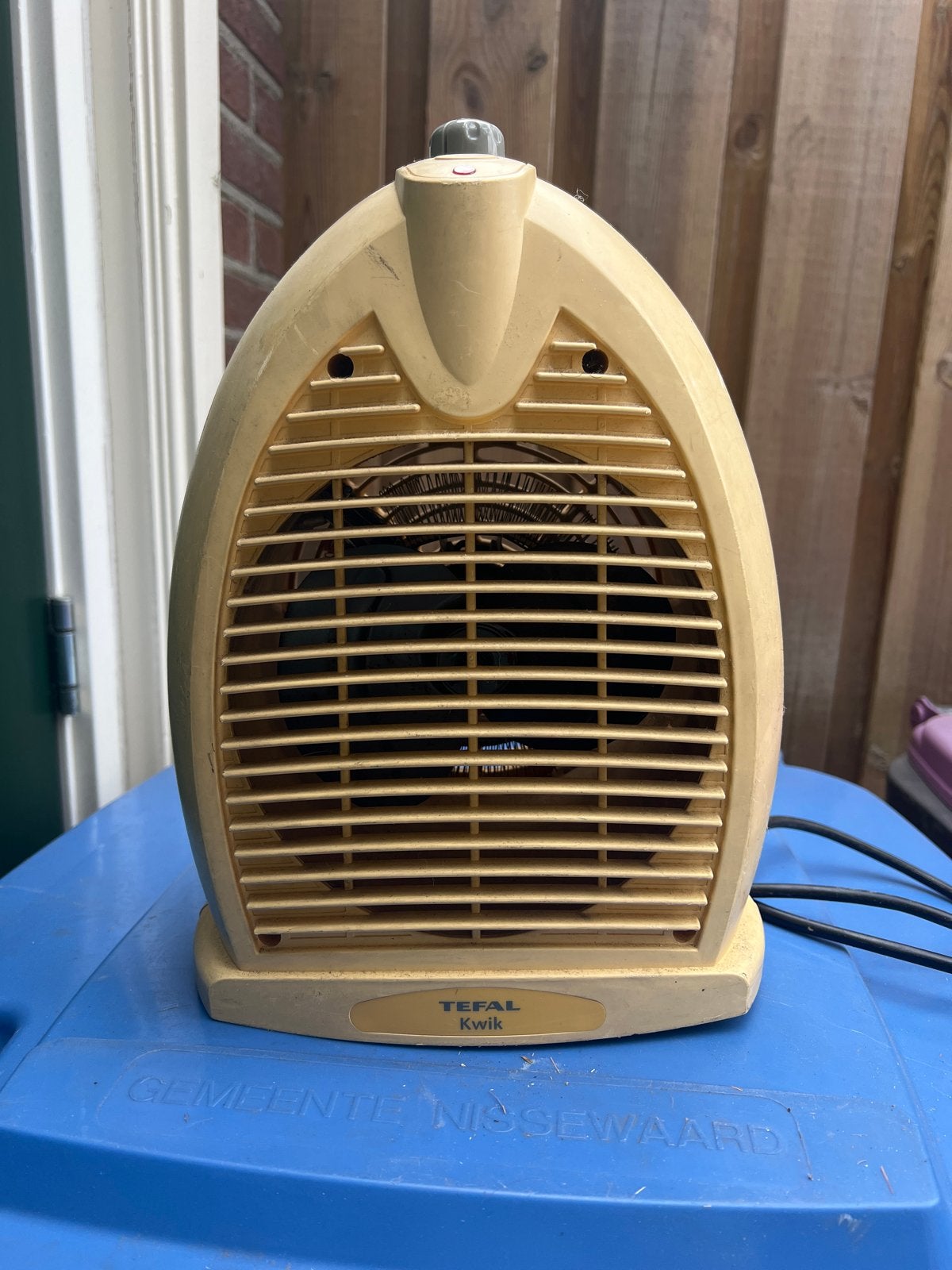 Tefal Kwik 2000W Elektrische Kachel, Doe-het-zelf en Verbouw, Verwarming en Radiatoren, Ophalen, Gebruikt