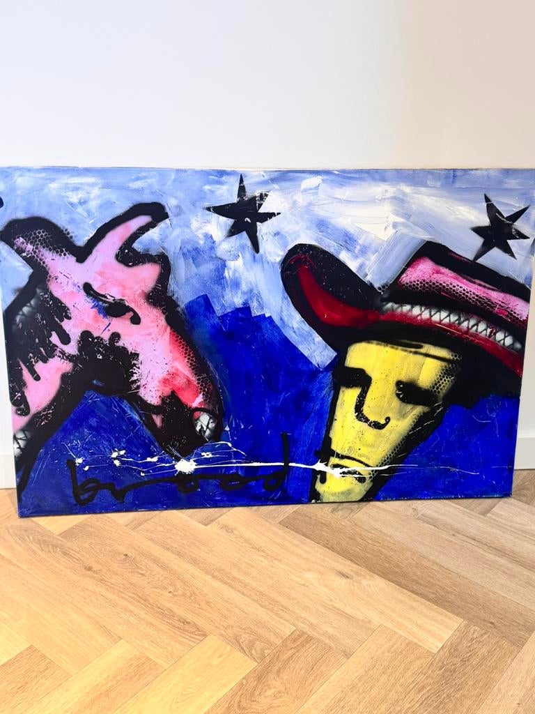 Te koop herman brood achilderij, Ophalen