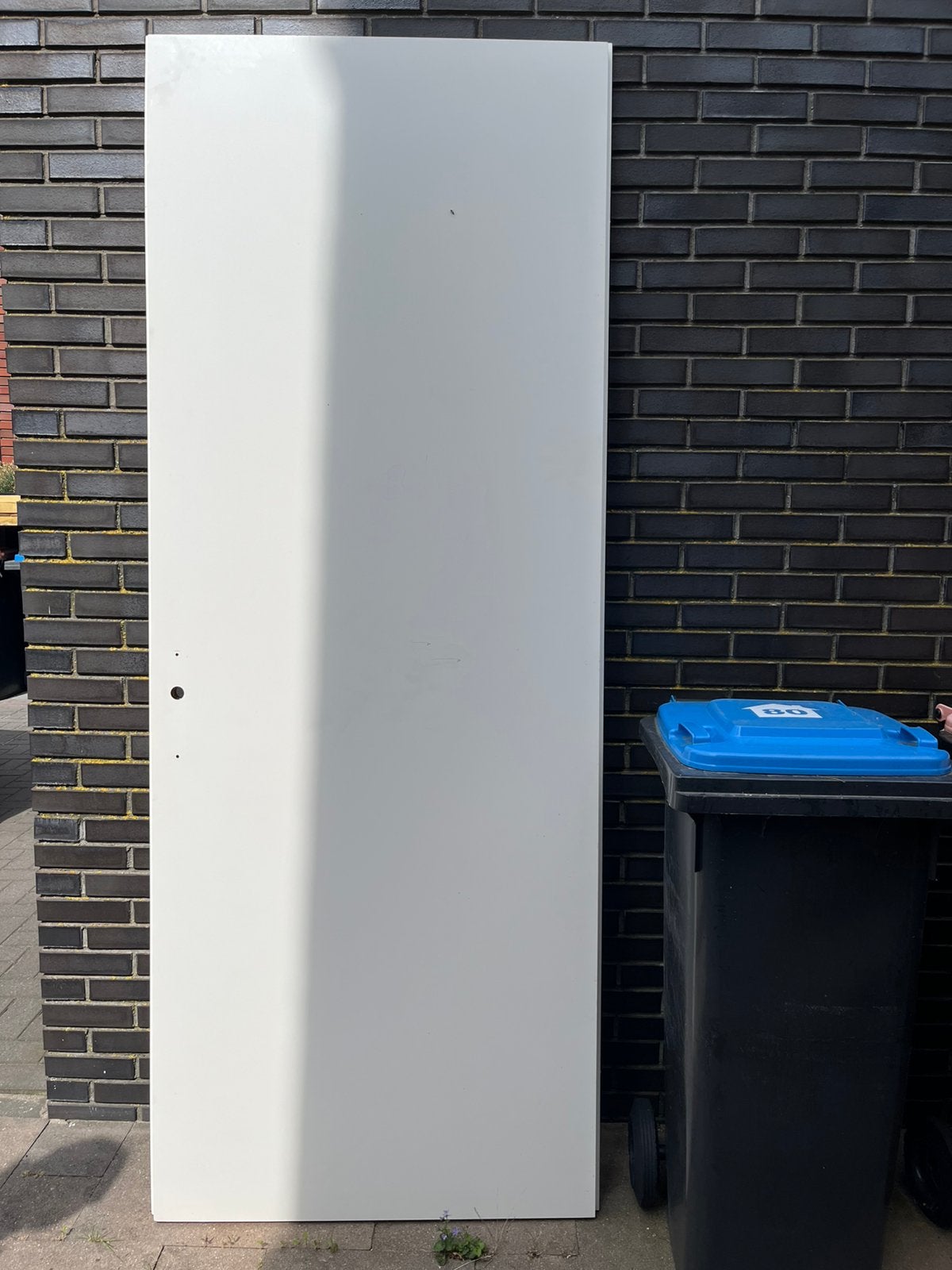 Opdekdeur linksdraaiend, 88 x 231, Doe-het-zelf en Verbouw, Deuren en Horren, Ophalen, Zo goed als nieuw, Binnendeur, 215 cm of meer