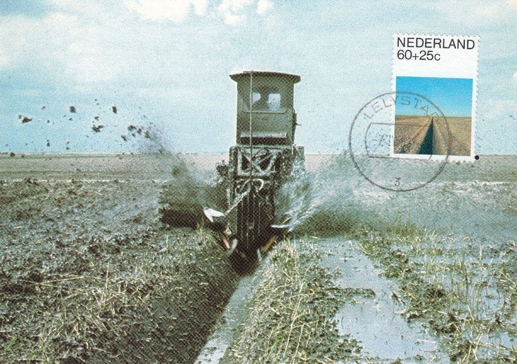 Maxikaarten - 1981 - Zomerzegels- Natuur- Dijk- Landschap, Verzenden, 1980 tot heden, Ongelopen, Natuur