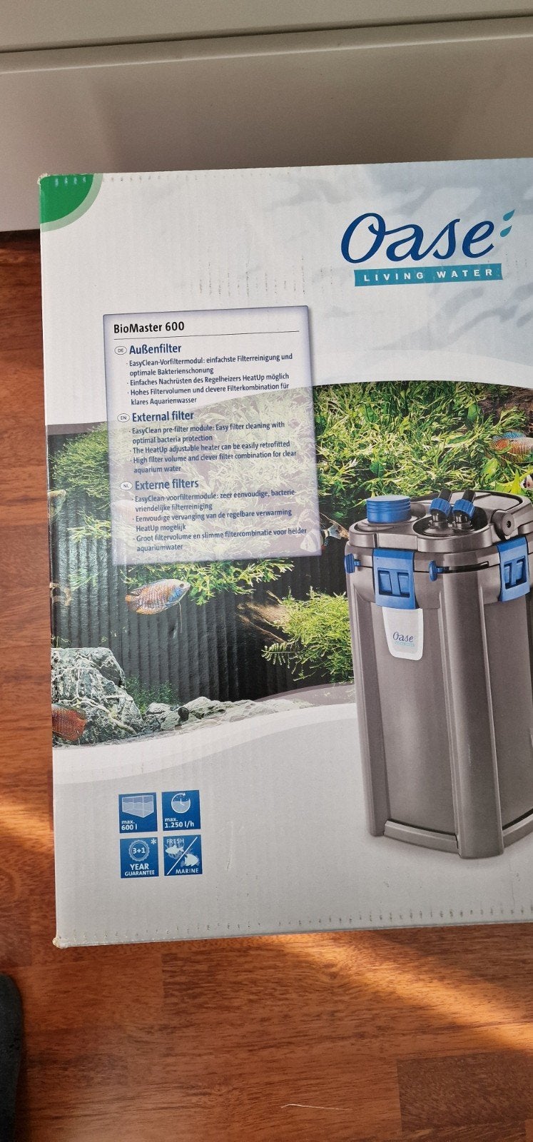 Oase Biomaster 600, Dieren en Toebehoren, Ophalen, Oase, Zo goed als nieuw, Filter