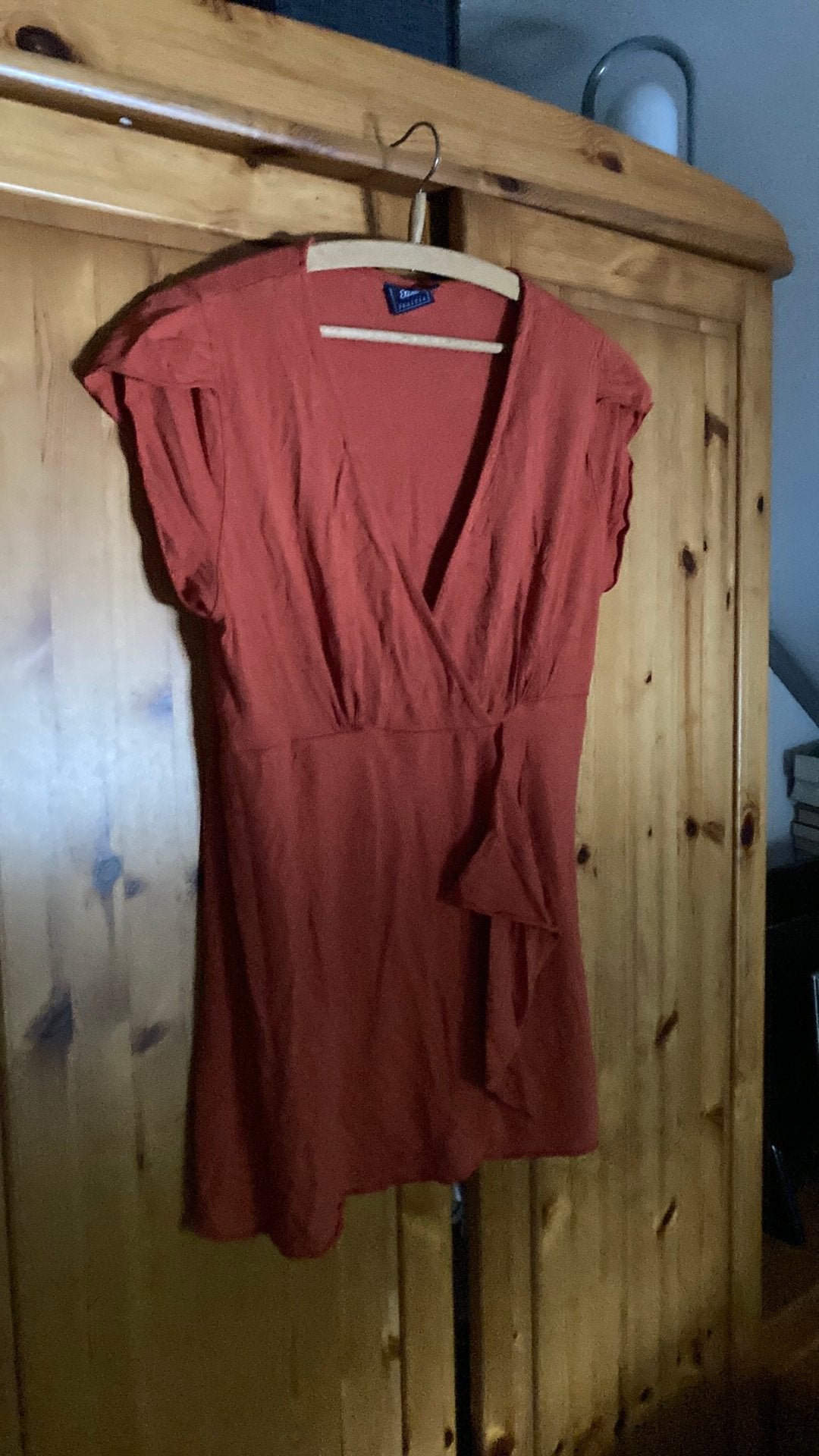 Zwangerschap T-shirt roest mt L, Ophalen of Verzenden, Zo goed als nieuw, Shirt of Top