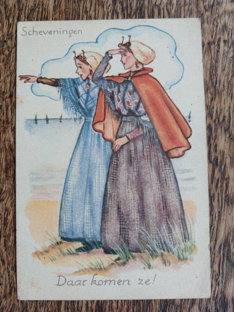 WW II Kaart, Ophalen of Verzenden, Overige soorten, Nederland, Foto of Poster