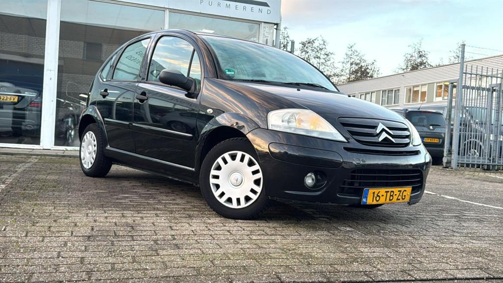 Citroen C3 1.4i Ambiance, Voorwielaandrijving, 989 kg, Startonderbreker, Zwart
