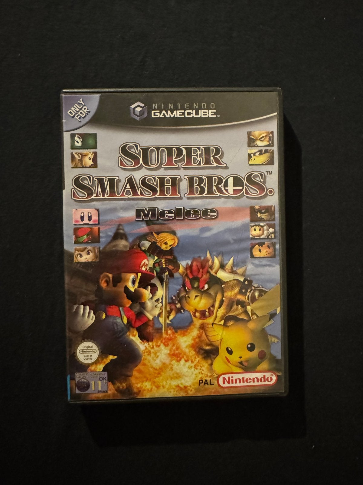 Super Smash Bros. Melee Nintendo GameCube PAL CIB, Spelcomputers en Games, Ophalen, Gebruikt, Vechten, Eén computer