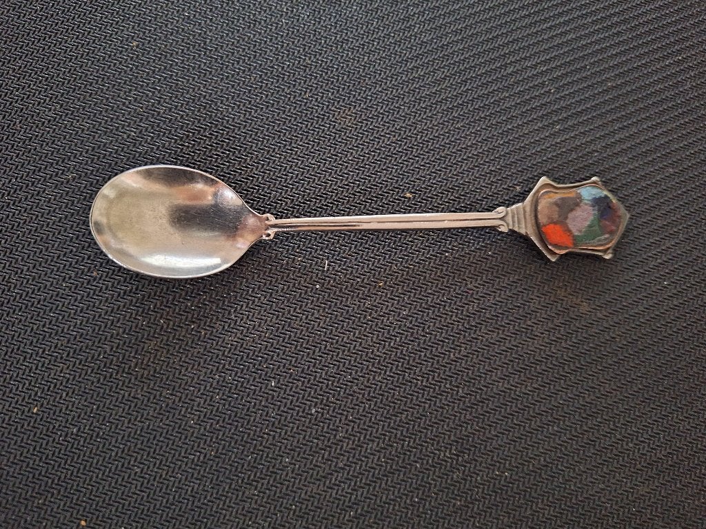 oud verzilverd lepeltje, Ophalen of Verzenden