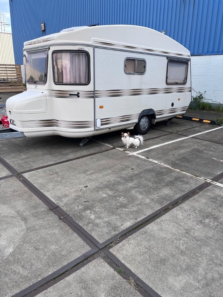 Caravan -Constructam, Caravans en Kamperen, Overige merken, Rondzit, Vast bed, Openslaande ramen
