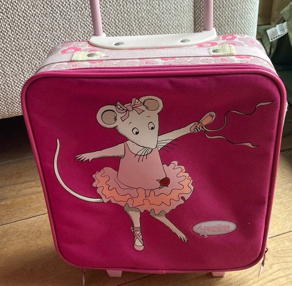 Logeerkoffer Angelina Ballerina, Ophalen, Gebruikt