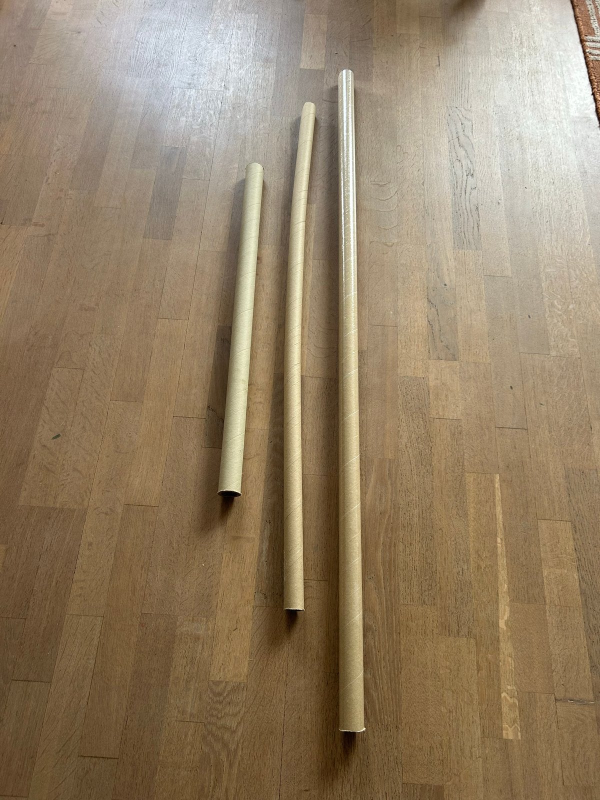 Dikke kartonnen rollen voor stof/posters etc, Ophalen, Nieuw