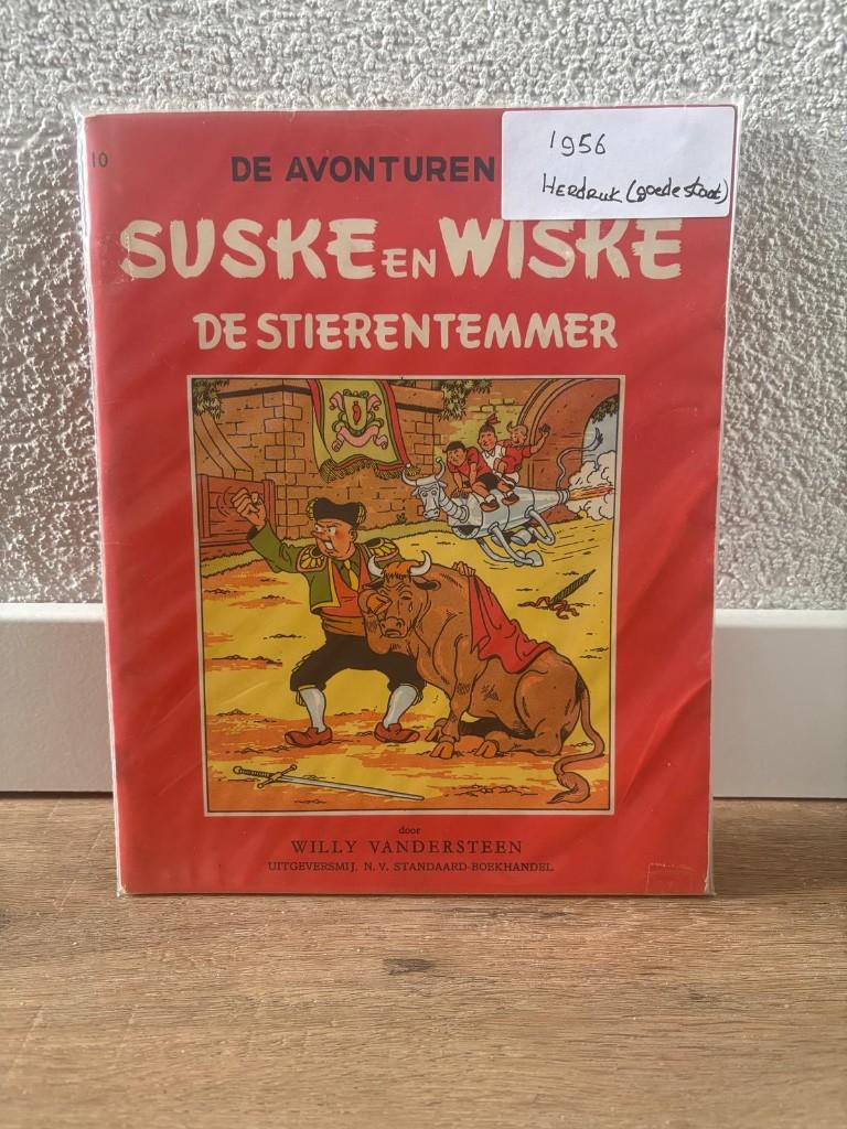 suske en wiske de stierentemmer 1956, Boeken, Stripboeken, Eén stripboek, Ophalen of Verzenden, Gelezen