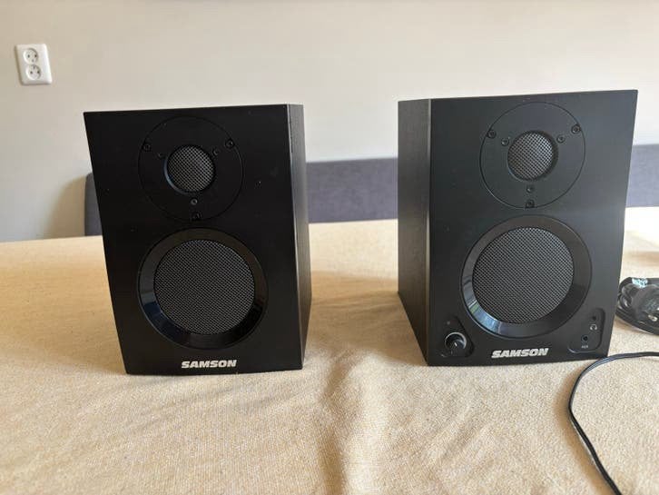 Samson MediaOne BT3 Studio Monitoren met Bluetooth, Ophalen of Verzenden, Gebruikt, Minder dan 60 watt, Overige merken