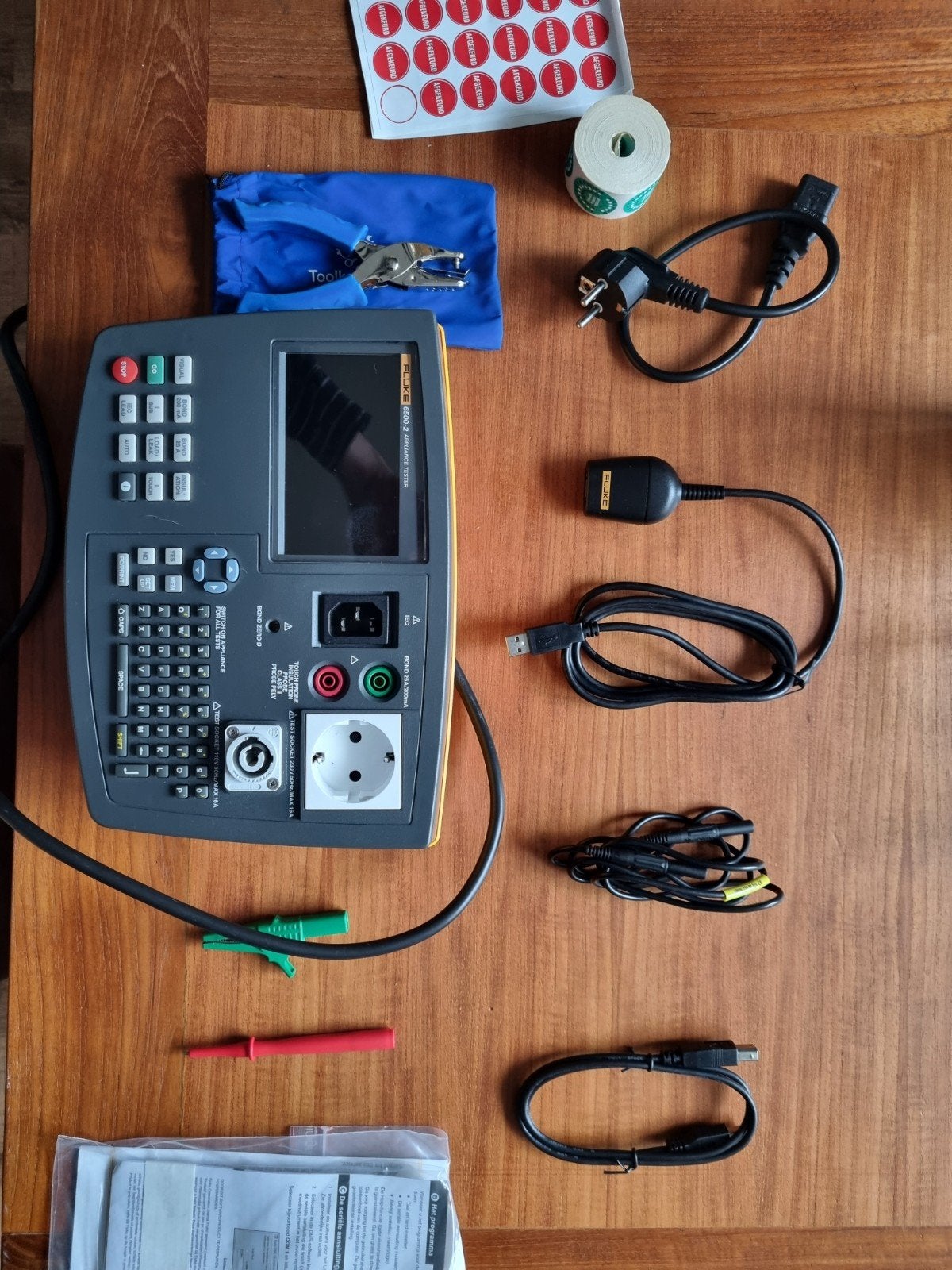 Fluke 6500-2NL Draagbare Apparatentester (Z.G.A.N.), Ophalen of Verzenden, Zo goed als nieuw
