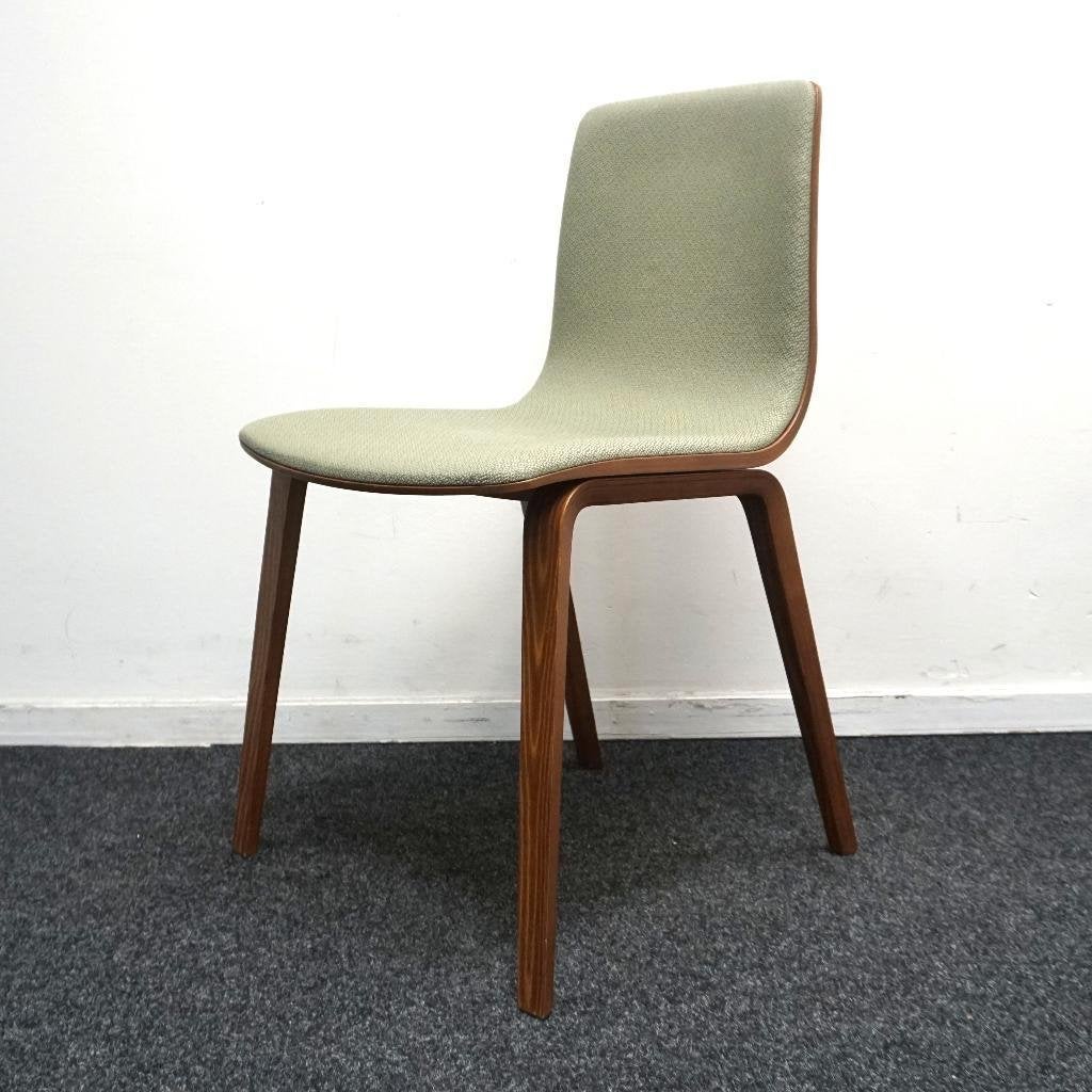 Arper Aava 02 Design Stoelen | Groen / Donker Eiken | Stoel